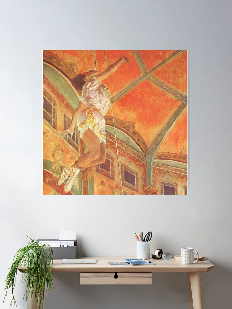 Miss Lala at the Cirque Fernando painting by Edgar Degas