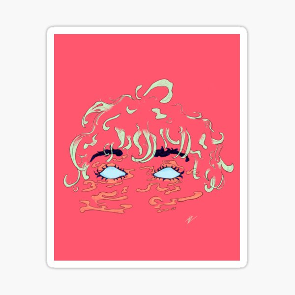 Dazzling eyes Sticker
