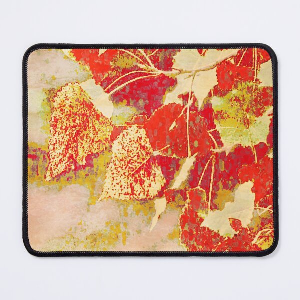 Leaves Surrender to Autumn Hues Mouse Pad