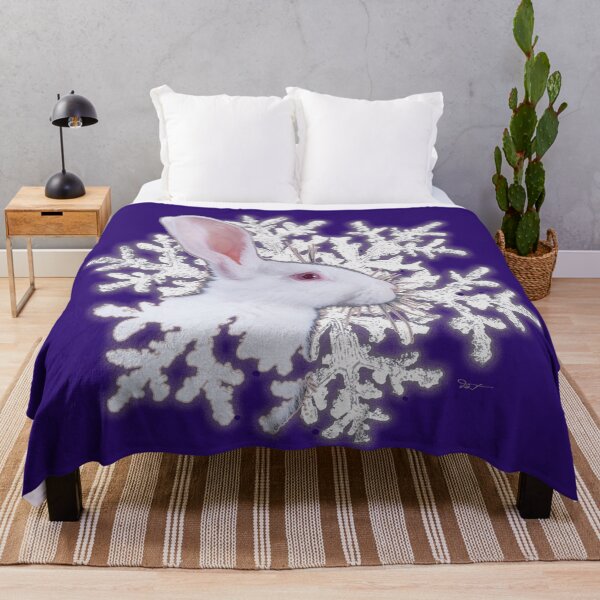 Item preview, Winter Snow Hare 6 Purple designed and sold by artistdiat.