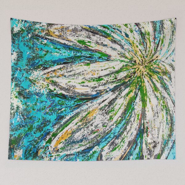 Item preview, Bursting Life - Third Day Creation Abstract Art designed and sold by pammyspretties.