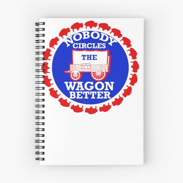 Item preview, NOBODY CIRCLES THE WAGONS BETTER THAN BUFFALO MAFIA STICKER AND SHIRT  designed and sold by Brainrunners.