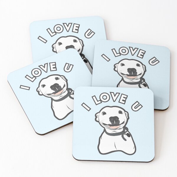 Item preview, PITBULL I LOVE YOU designed and sold by ThisGift.