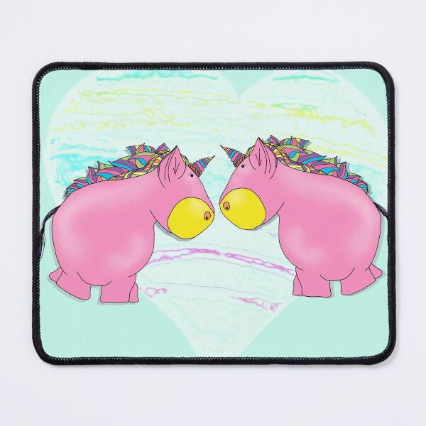 Item preview, Loveheart Unicorns designed and sold by Traceofcolour.