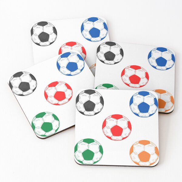 Item preview, Soccer Ball Multi Colour Combo  designed and sold by ijdesigns.