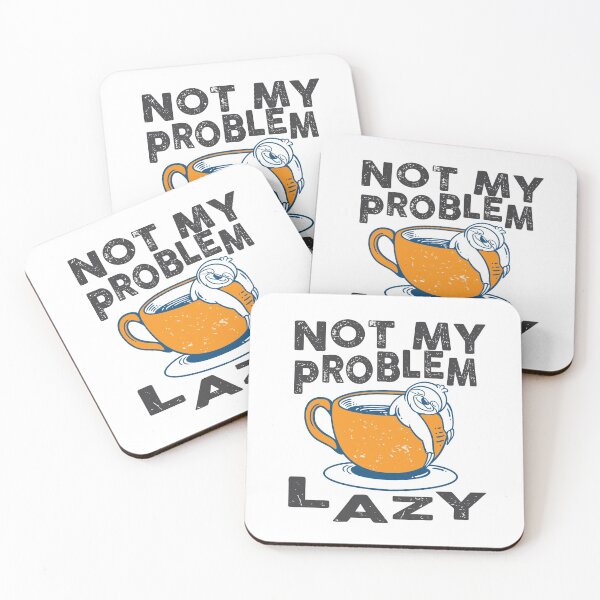 Item preview, Not My Problem Lazy Going back to Sleep Vintage Retro designed and sold by HStudioPrints.