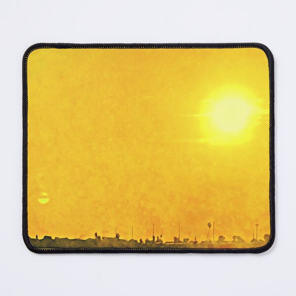 Sun and Moon Changing Shifts Mouse Pad