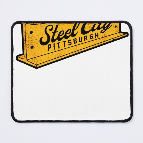 Item preview, THE STEEL CURTAIN PITTSBURGH FOOTBALL BEAM SHIRT AND STICKER  designed and sold by Brainrunners.