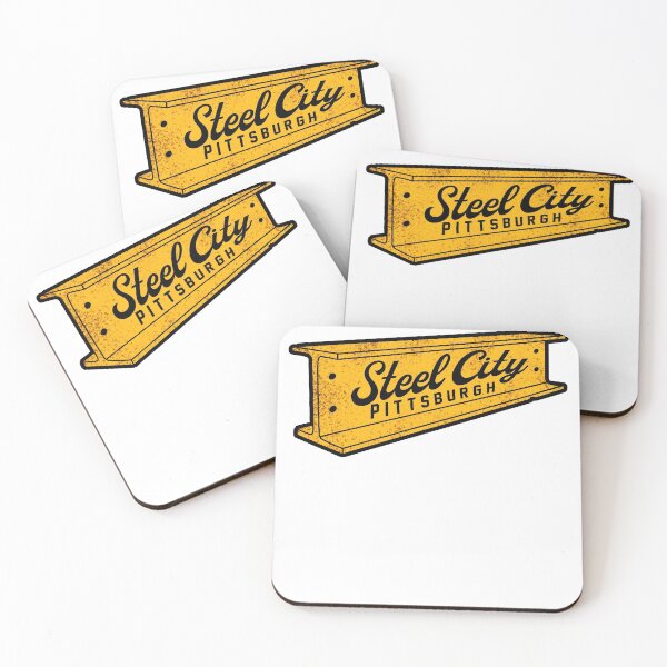 Item preview, STEEL CURTAIN PITTSBURGH FOOTBALL STICKER AND STEEL CITY SHIRT  designed and sold by Brainrunners.