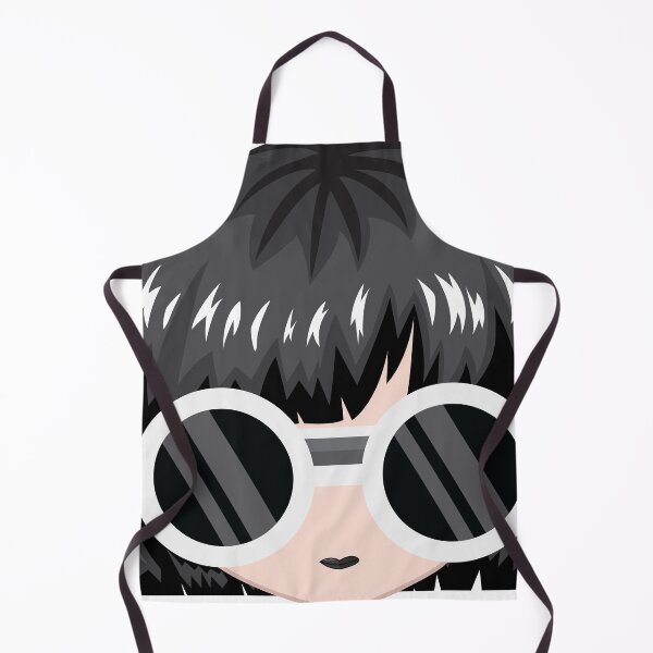 Item preview, Black Bobo Hair Cool Girl Jane with White Sunglasses designed and sold by Moyanana.