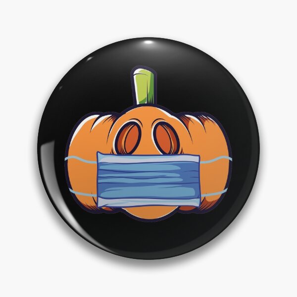 Item preview, Masked Pumpkin Germaphobe Halloween Masked Pumpkin Gear designed and sold by DynamicDesign.