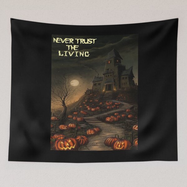Item preview, Neve trust the living  Greeting Card tshirt designed and sold by Fado Store.