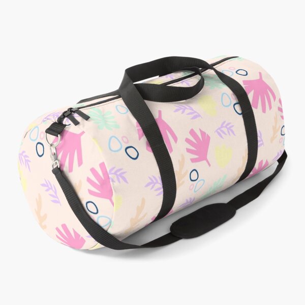 Item preview, Matisse inspired flower and shapes pastel pattern designed and sold by ledalinda.