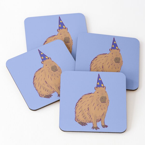 Item preview, Capybara Wizard designed and sold by Josie Richey.