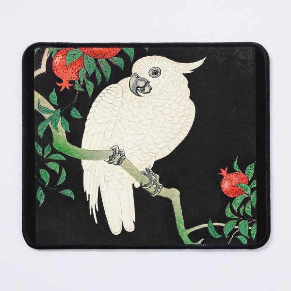 Item preview, White cockatoo on its branch designed and sold by Astralia.