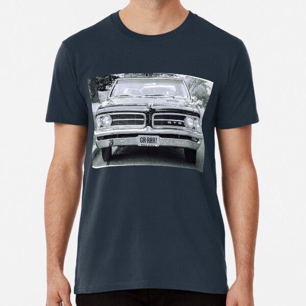 Joe Blow Pontiac GTO Classic Multi Car Garage Adult T-Shirt Joe Blow Pontiac GTO Classic Multi Car Garage Adult T-Shirt