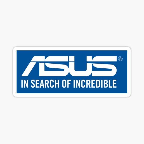 ORDINATEUR PORTABLE - LOGO "ASUS" Sticker