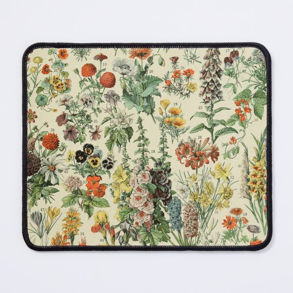 Item preview, Adolphe Millot Fleurs Vintage Flowers designed and sold by Epitome Girl.