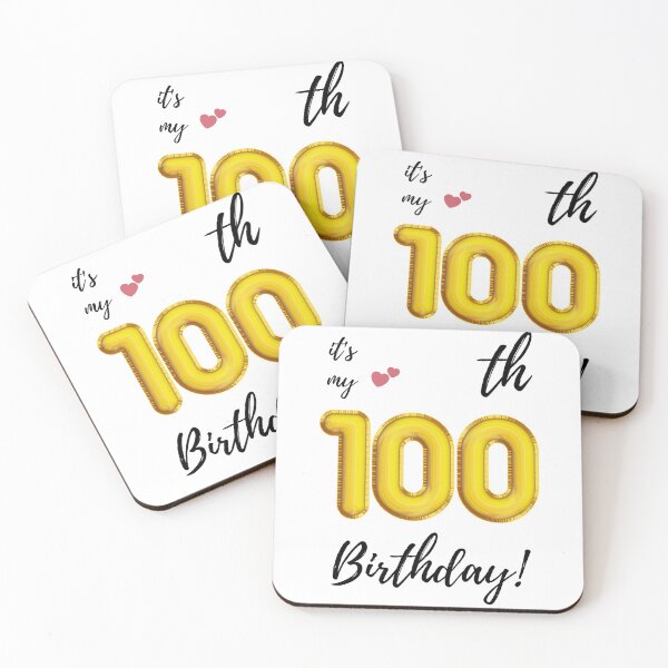 Item preview, It's My 100th Birthday quote designed and sold by WayneTower.