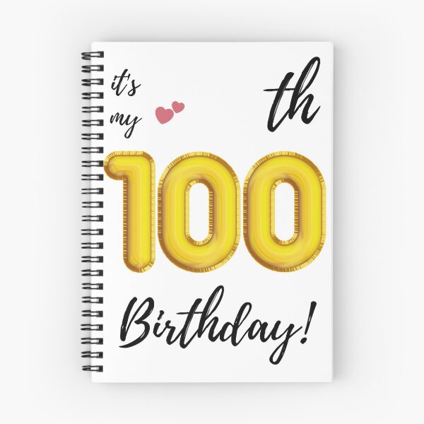 Item preview, It's My 100th Birthday quote designed and sold by WayneTower.