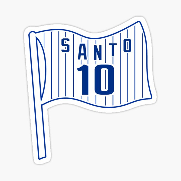 THE VINTAGE CHICAGO BASEBALL RETIRED NUMBER NORTHSIDERS CHRISTMAS GIFT RON  SANTO SHIRT AND STICKER | Essential T-Shirt