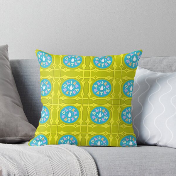Item preview, Drink Water Bargello Quilted Pattern designed and sold by alyssastormes.