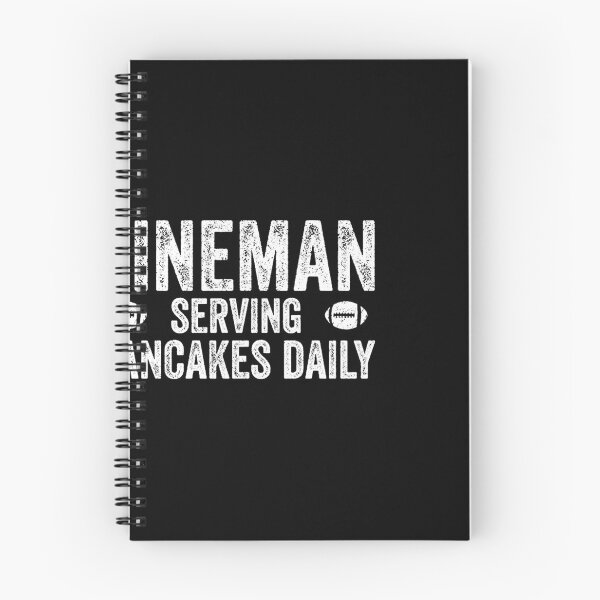 Item preview, Football Lineman Serving Pancakes Daily designed and sold by sluggish64.