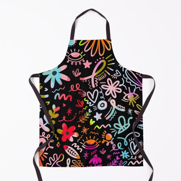 Item preview, Watercolor black doodles designed and sold by ANDREASILVESTRI.