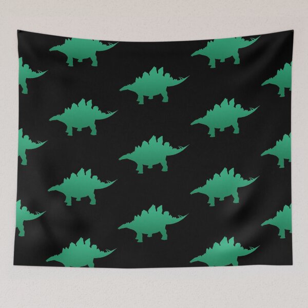 Item preview, Stegasaurus Silhouette Dinosaur designed and sold by MOP-tees.