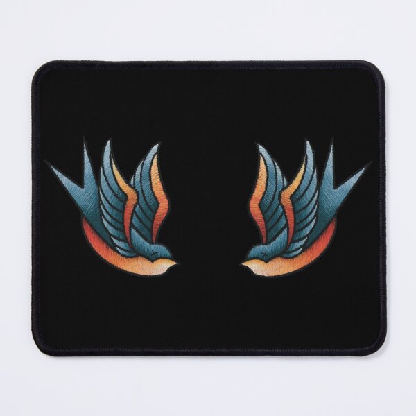 Item preview, Embroidery Inspired Swallows designed and sold by taylorrhelms.