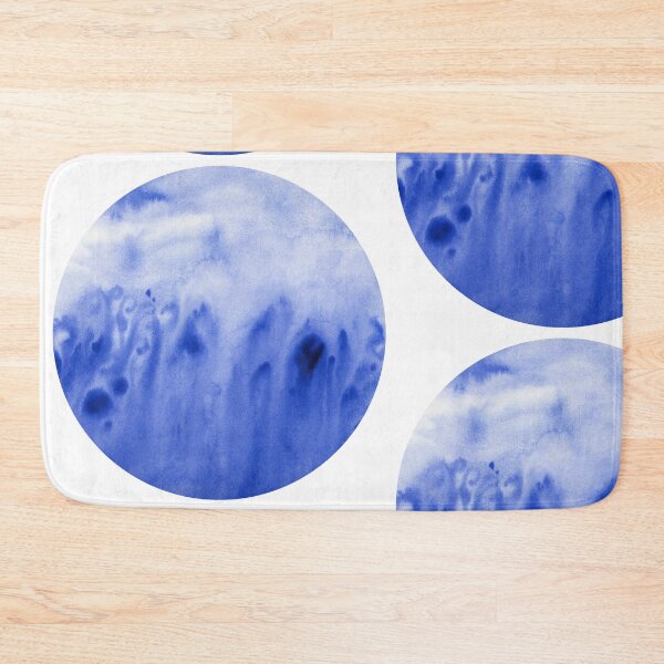 Item preview, Blue sprouting (circle) designed and sold by FJBourne.