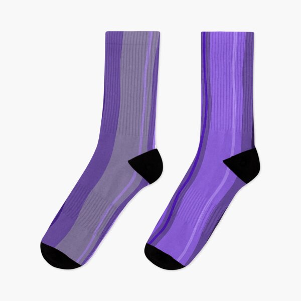 Item preview, Purple Rainbow, Bright Purple Stripes, Layered Pattern by Courtney Hatcher designed and sold by cghatcherart.