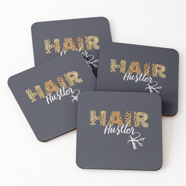 Aperçu de l'œuvre Hair Hustler Leopard Coiffeur Coiffeur Coiffeur créée et vendue par TateTitle7.