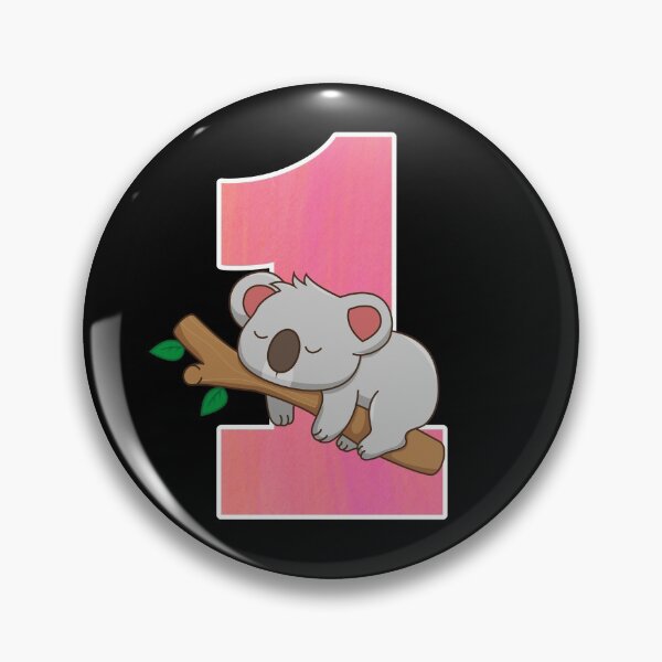 Artikelvorschau, Koala Bear Girls 1st Birthday Turning 1 Koala Birthday Gear entworfen und verkauft von DynamicDesign.