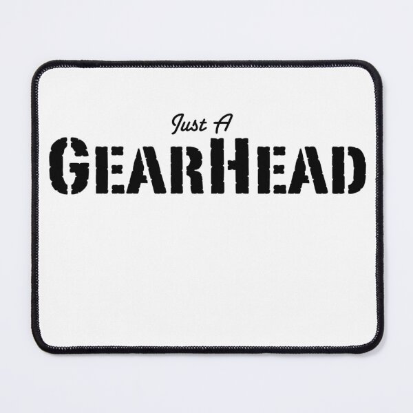 Item preview, Just a GearHead name only Black designed and sold by JustAGearHead.