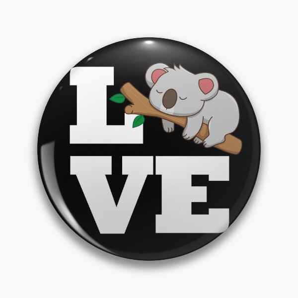 Item preview, Love Koala Cute Koala Bear Lover Lazy Sleeping Koala Bear Gear designed and sold by DynamicDesign.