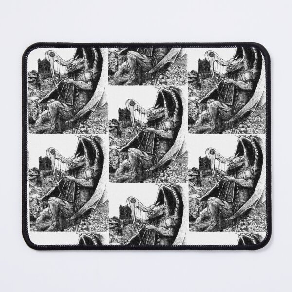 Item preview, Celtic Dragon Harpist designed and sold by FictiveArt.