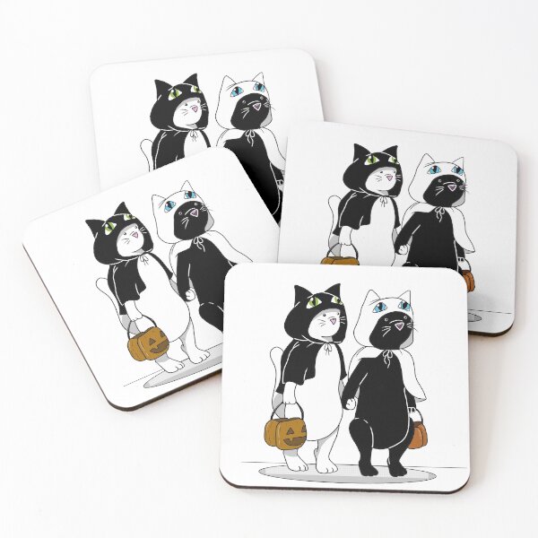 Item preview, Trick or Treat Cats designed and sold by LindseyHam6.