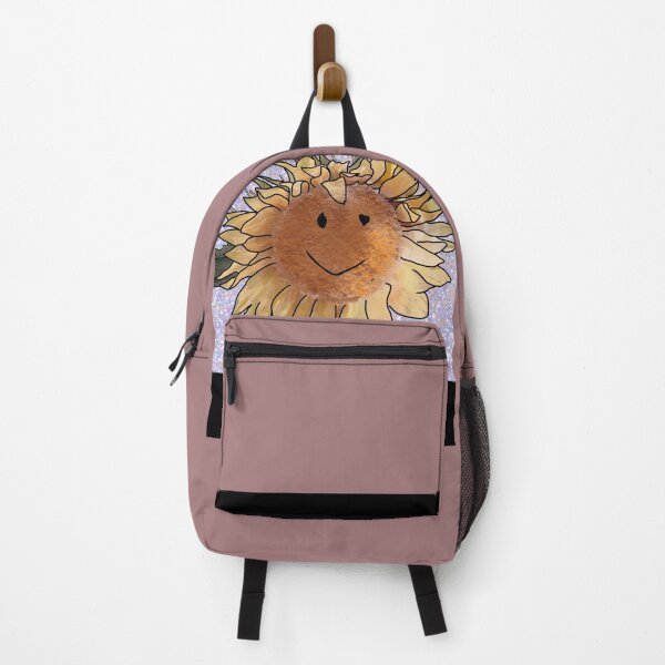Item preview, Smileyface sunflower digital art drawing designed and sold by randomartistkc.