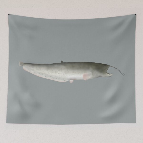 Item preview, Wels Catfish designed and sold by fishfolkart.