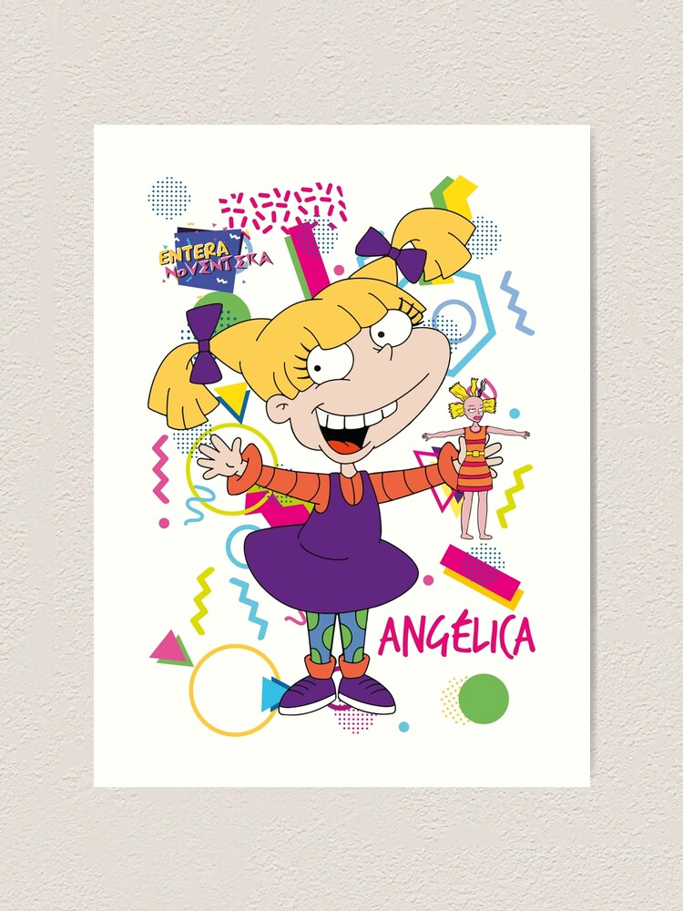 "angelica pickles rugrats" Art Print for Sale by Erick-Aedo | Redbubble