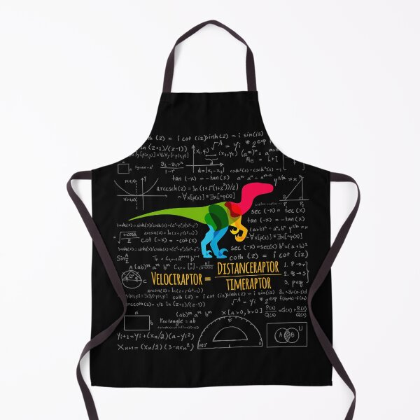 Item preview, Math Geek | Velociraptor Math | Funny Dinosaur Velocity Formula designed and sold by johnii1422.