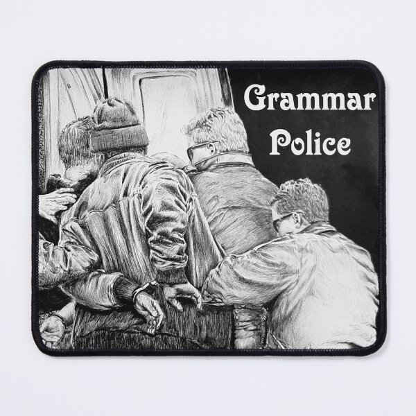 Item preview, Grammar Police designed and sold by FictiveArt.