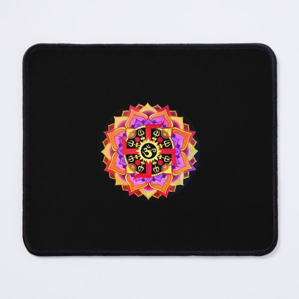 Item preview, Om Trishul Mandala designed and sold by shantilovesart.