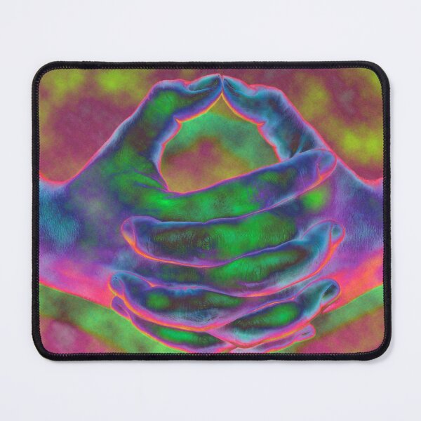 Item preview, Gomukha (Interlocking) Mudra designed and sold by InfinitePathArt.