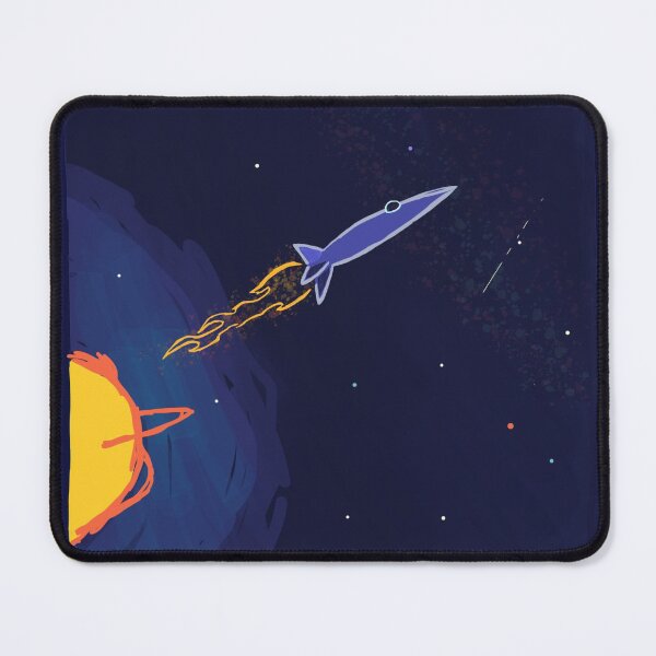 Item preview, Rocket in transit designed and sold by -ink-.