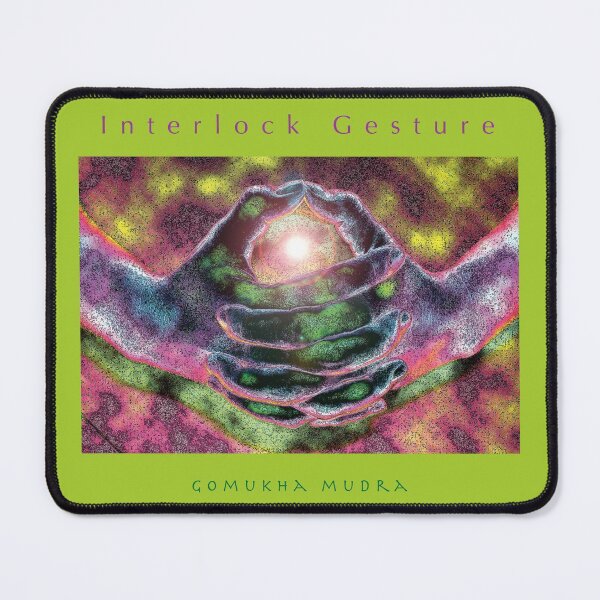 Item preview, Gomukha (Interlock) Mudra designed and sold by InfinitePathArt.