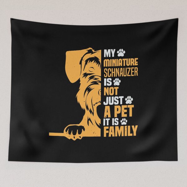 Item preview, Mi Schnauzer Miniatura no es solo una mascota, es una familia designed and sold by funnylifeusa.