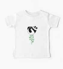 Balance Is Everything! Tumbling panda. Baby Tee