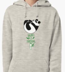Balance ist alles! Tumbling Panda. Hoodie